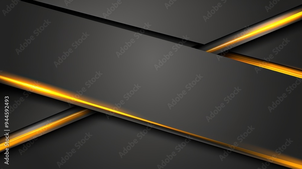 Poster black and gold abstract background: a sleek and stylish abstract background with a striking contrast