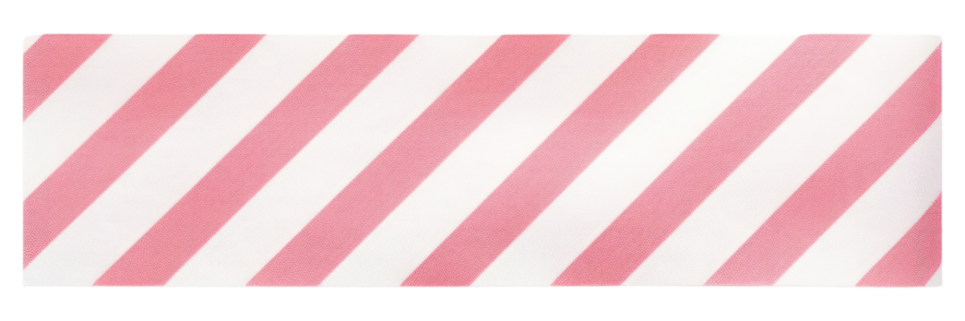 PNG Stripe pattern adhesive strip white background confectionery accessories.