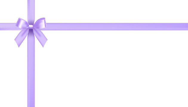 purple bow vector design material