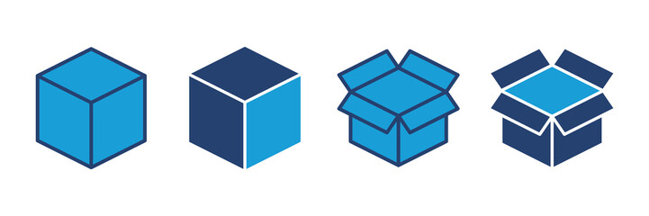 Box icon vector. box vector icon, package, parcel