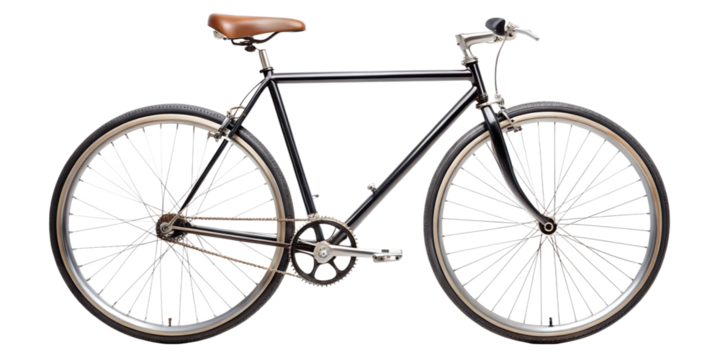 Professional PNG of Bicycle Isolated on Transparent Background - Versatile Graphic