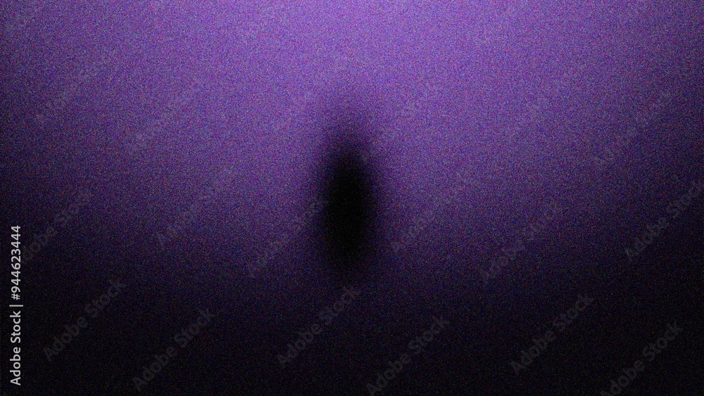 Wall mural purple grainy noisy color gradient banner, dark textured poster header cover backdrop design