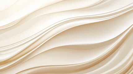 Obraz premium Abstract smooth golden waves background flowing in motion