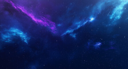 Fototapeta premium Cosmic Nebula Explosion in Deep Space