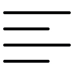 left alignment icon 