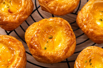 オレンジとパインのデニッシュ