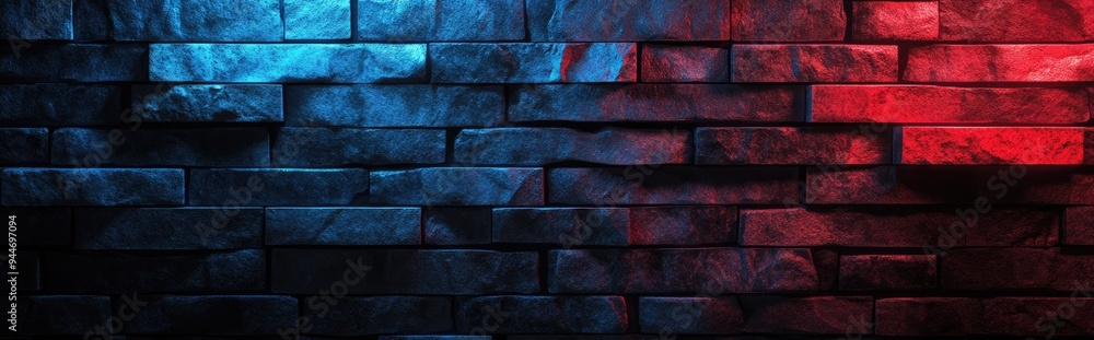 Poster 3d rendering of charcoal bricks background created using clay with high carbon content or color trea