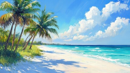 Tropical Paradise Beach