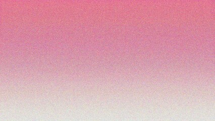 Fototapeta premium Pink grainy gradient background pastel noise texture poster backdrop banner design, copy space