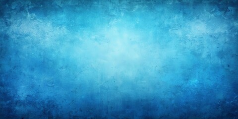 Obraz premium Retro blue gradient grungy background perfect for vintage designs and artistic projects, retro, blue, gradient, grungy, background