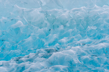 Detail of iceberg in glacial bay at Tracy Arm Fjord in Alaska