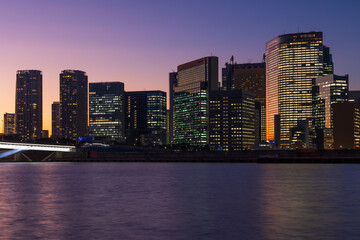 東京夜景　勝どき