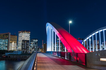 Obraz premium 東京夜景 勝どき