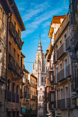Fototapeta premium The cityscape in Toledo, an ancient town in Madrid, Spain.