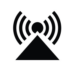 Signal Logo Vector Template Icon