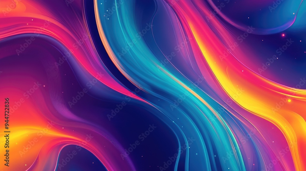 Poster abstract background design with vibrant colors and dynamic patterns creating an eye catching visual 