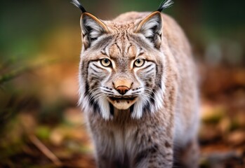Fototapeta premium Wild Majesty The Lynx’s Captivating Stare