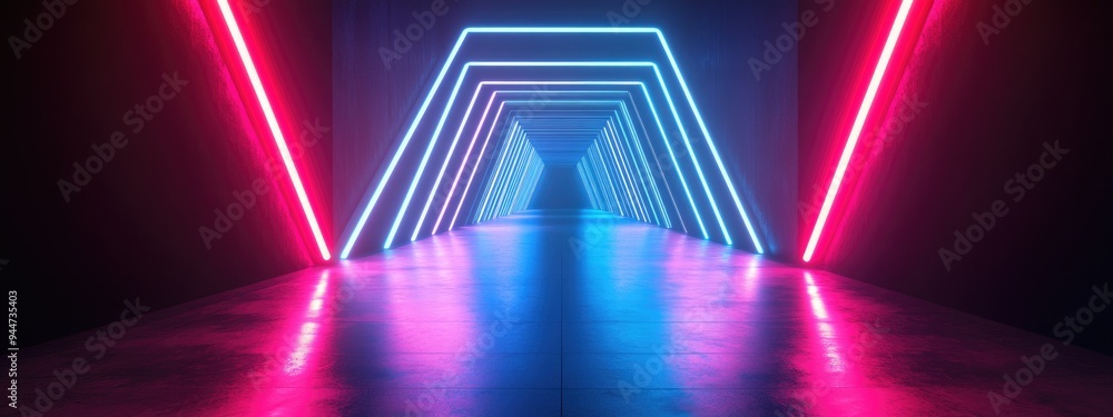 Leinwandbilder 3D rendering of an abstract background design