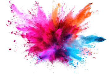 Frozen in Time: The Enchanting Beauty of a Colorful Burst
