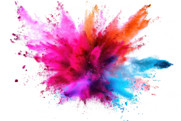 Frozen in Time: The Enchanting Beauty of a Colorful Burst