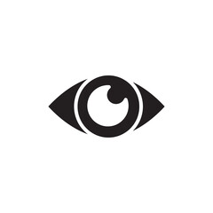 Eye icon,vector illustration. vector eye icon trendy style black icon on white background..eps