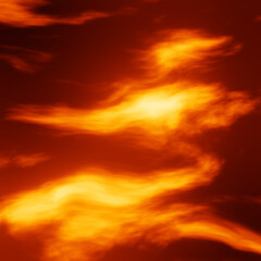 Abstract flame. Fire illustrated background.