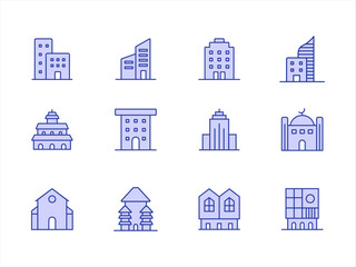 Architecture Icon Color