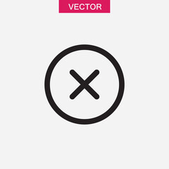 Obraz premium Close icon,vector illustration. vector close icon trendy style illustration for web and app..eps