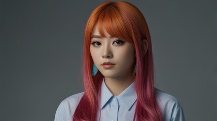 Japanese TV program for youth and its bright clothed TV show hosts