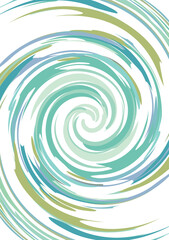 Background image, green color tones, gradients of color used in graphics