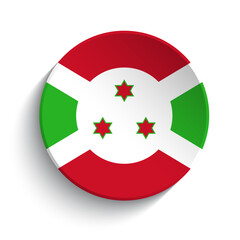Burundi flag button