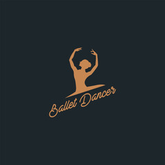Luxurious Ballet Dancer Logo Ideas