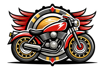 motorcycle logo emblem style