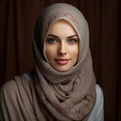 portrait of Muslim woman