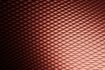  3D illustration volumetric  colorful   wave pattern.  Technology geometry  background