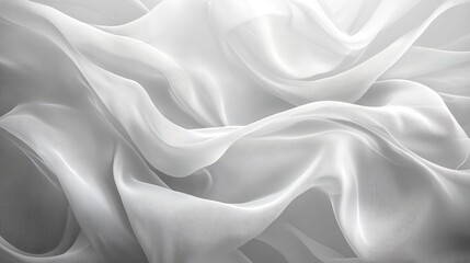 Obraz premium Minimalist White and Grey Background for Space Design Concept, Ideal for Decorative Web Layouts, Posters, and Banners with Clean Lines and Modern Aesthetic.