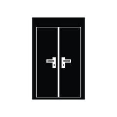 Door Logo Vector Template Icon