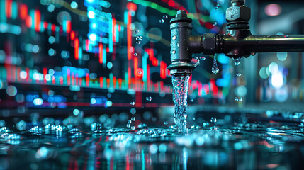 Fluid Markets: Candlestick and Water Supply Fusion