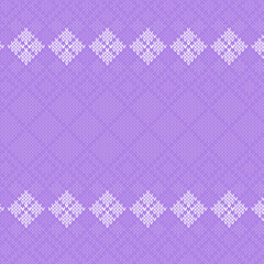 seamless knitted pattern