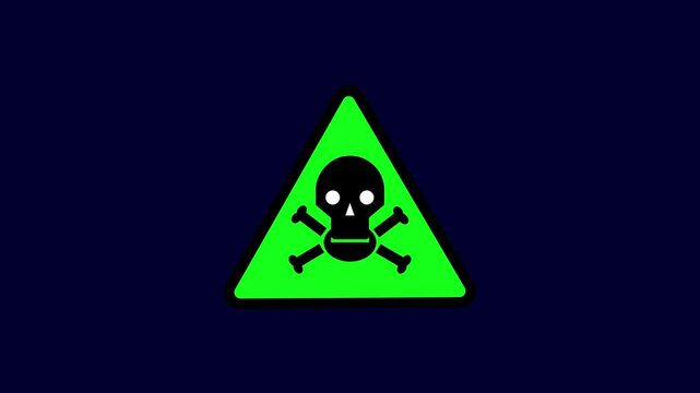 Abstract  danger icon featuring a red triangle with a bold black exclamation mark in the center. The triangle has sharp edges and a glossy finish, symbolizing alertness or warning.
