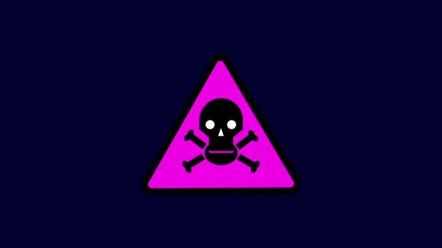 Abstract  danger icon featuring a red triangle with a bold black exclamation mark in the center. The triangle has sharp edges and a glossy finish, symbolizing alertness or warning.