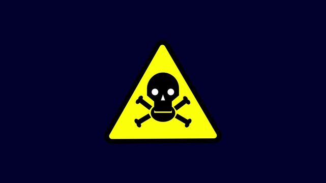 Abstract  danger icon featuring a red triangle with a bold black exclamation mark in the center. The triangle has sharp edges and a glossy finish, symbolizing alertness or warning.