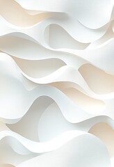 切り絵の幾何学的な形のシームレスパターン