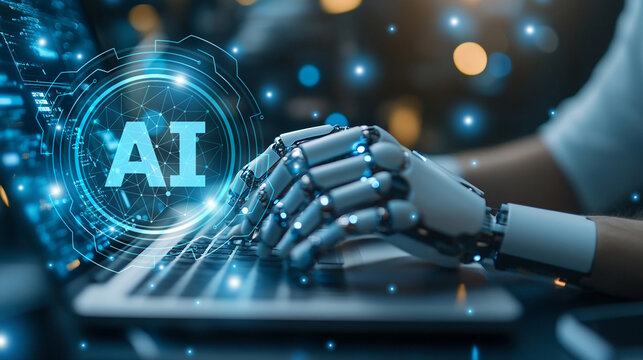 Businessman integrates AI into search engines for better data-driven decision-making