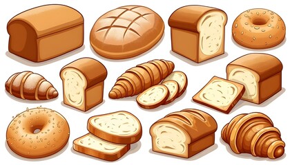 Bread design collection