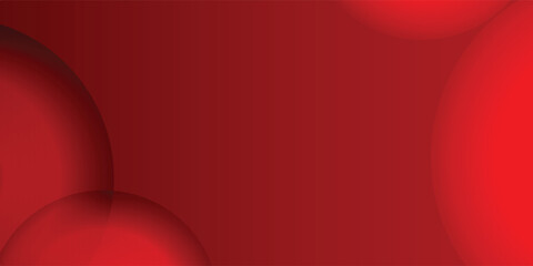 Red abstract background. Dynamic shapes composition modern and simple