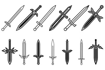 Sword Icon: A Versatile Graphic for Historical, Fantasy, and Gaming Projects