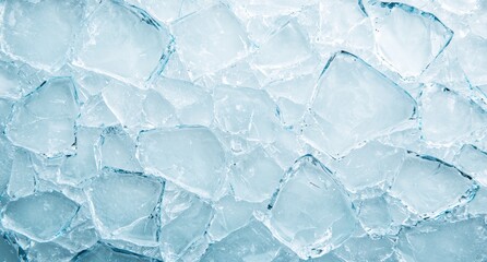 Obraz premium Shattered ice texture background