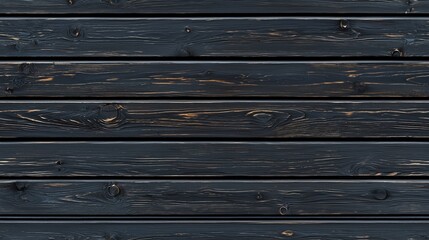 Dark wooden planks with a textured surface, showcasing natural wood grain patterns and subtle variations in color.