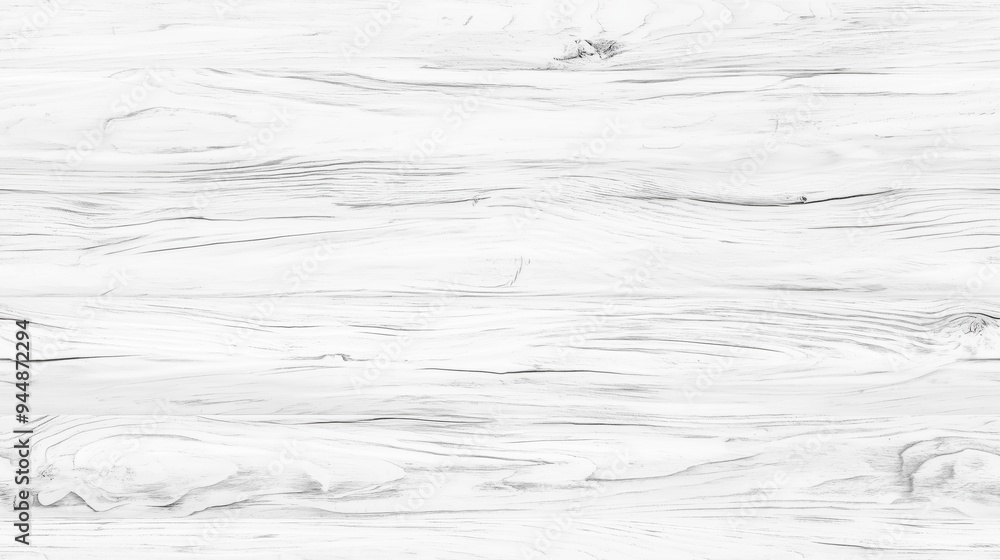 Poster white wooden surface with natural grain patterns and textures, creating a clean and minimalistic bac